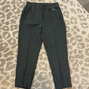 Andrew Marc New York Mens Dark Heather Grey Elastic Waist Sweatpants Size S